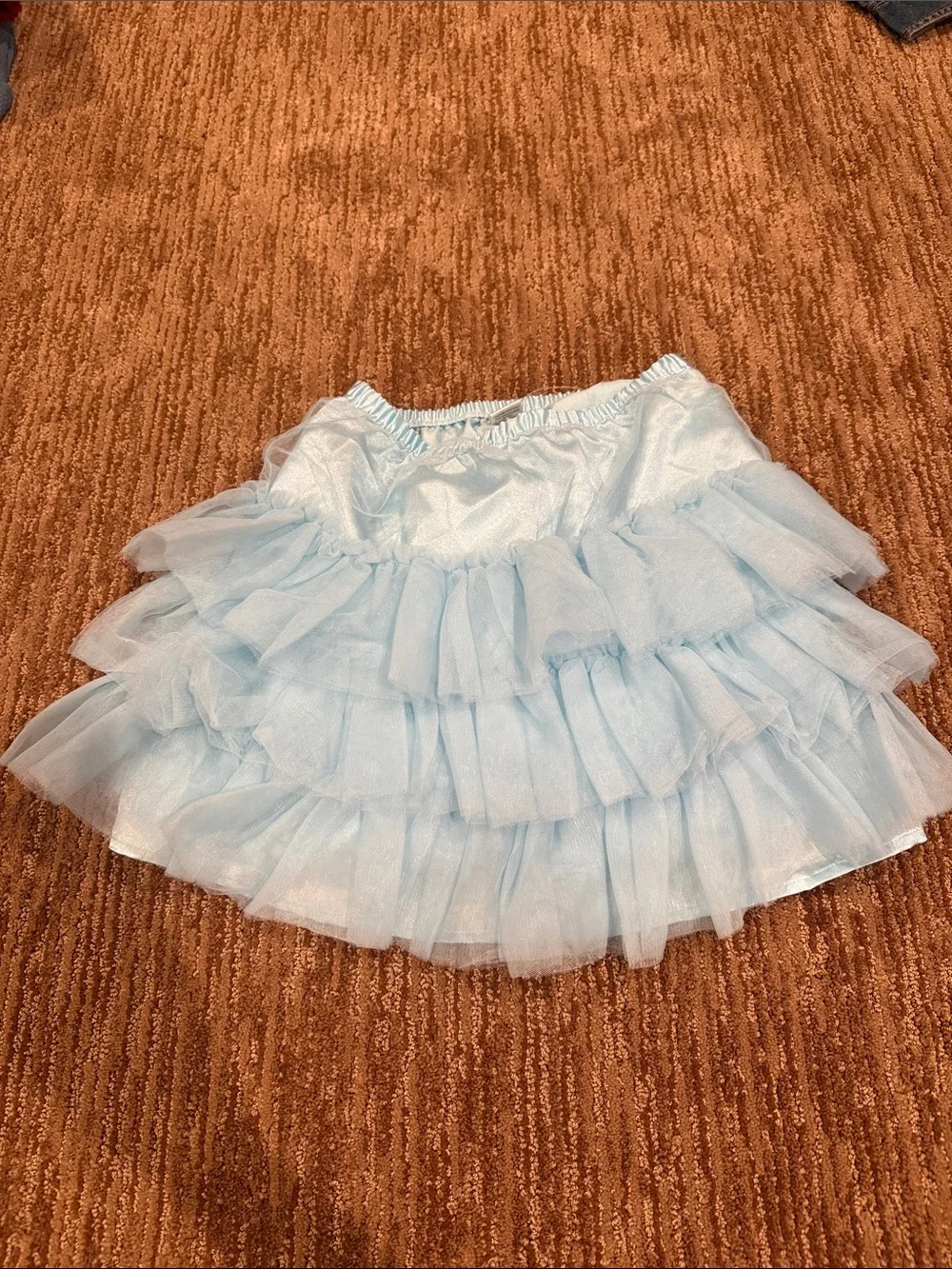 Gymboree Light Blue Tiered Tulle Skirt